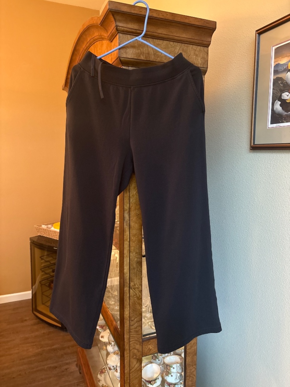 Uniqlo Black Wide Leg Sweat Pants Medium purchased in London